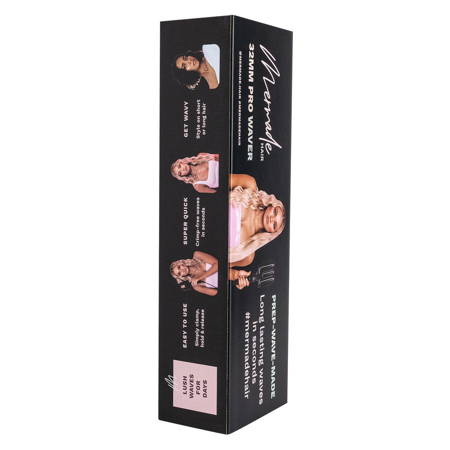 Mermade Hair Pro Waver Black 32mm