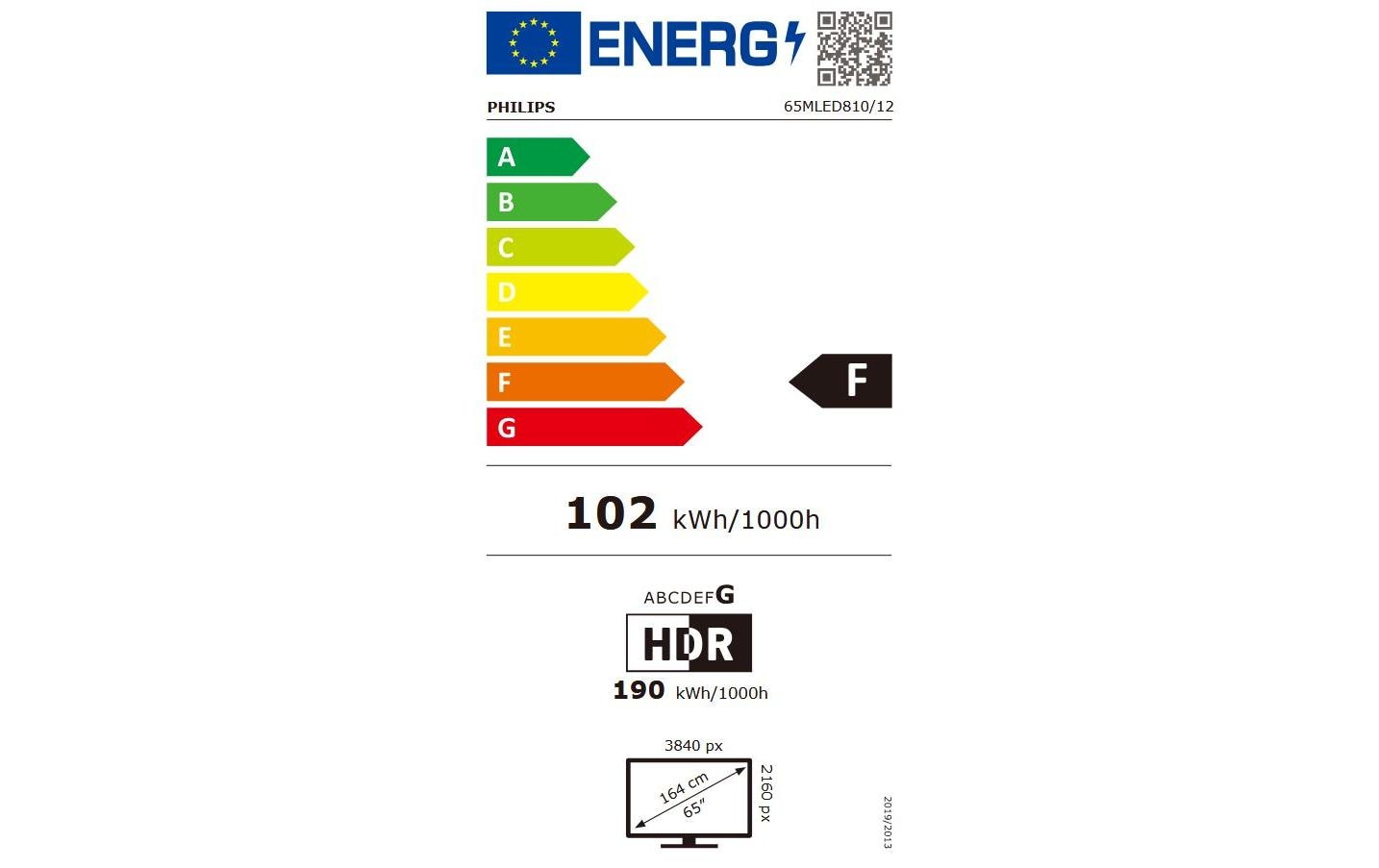 TV 65MLED810/12 65