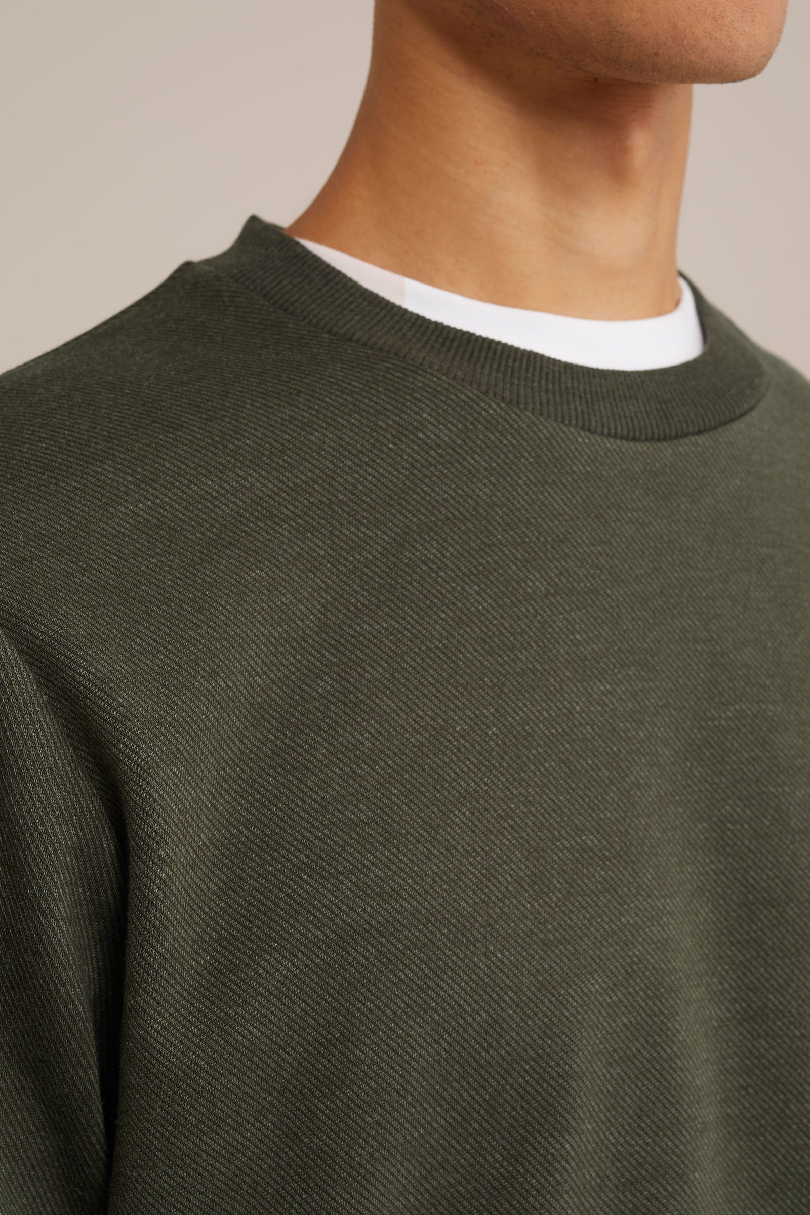 sweater WE Fashion Donkergroen