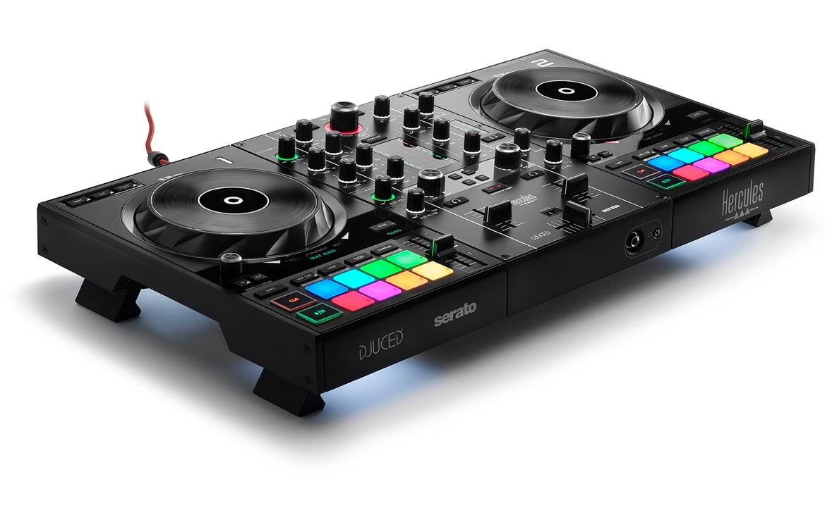 DJ-Controller DJControl Inpulse 500<br>2-Deck-USB-DJ-Controller mit «SeratoDJ Lite» und «DJUCED» für den Einstieg ins DJing