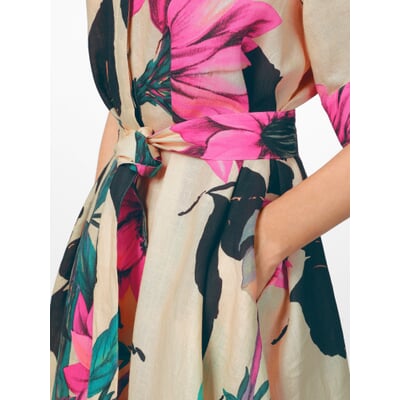 Damenkleid Tellerrock, Multicolor