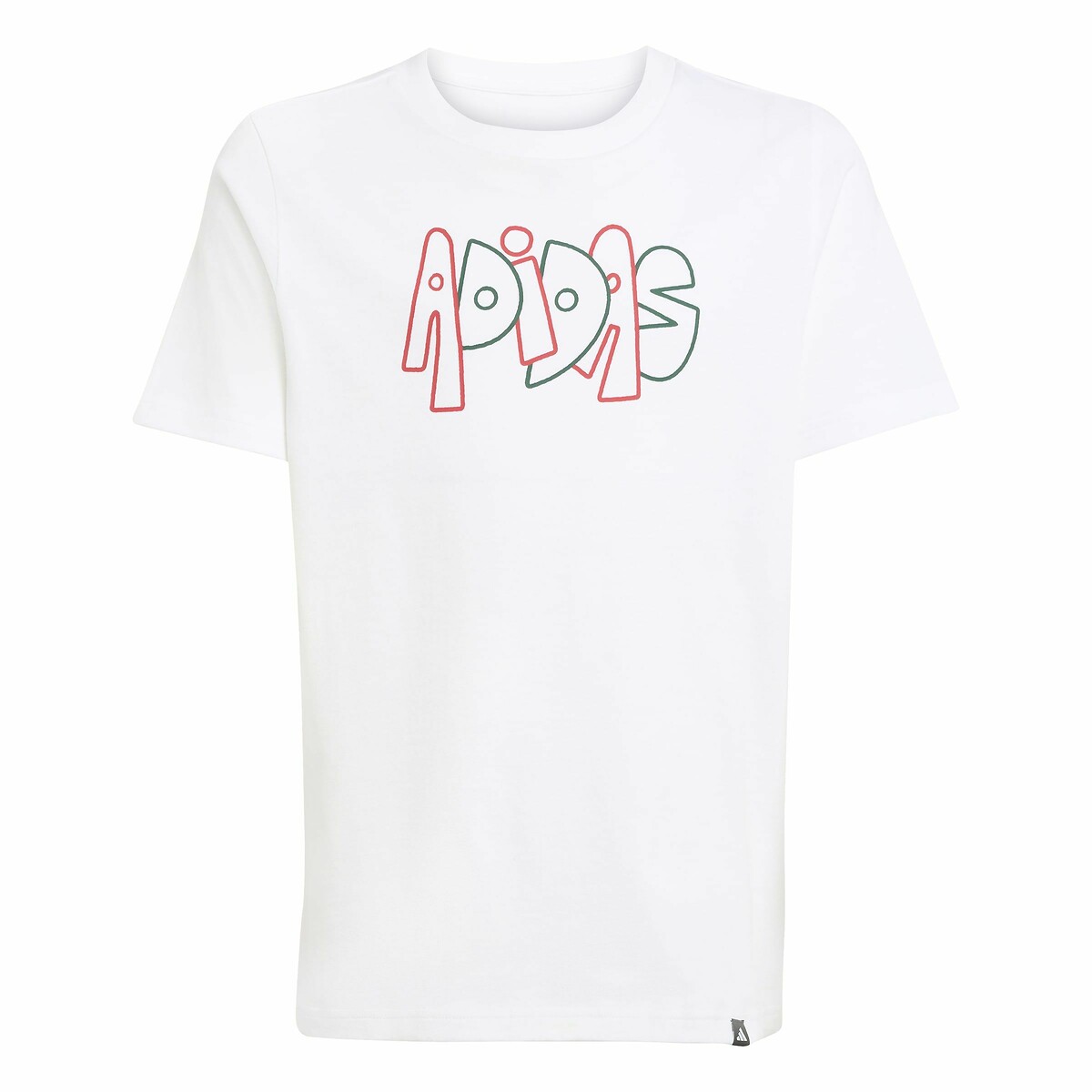 ADIDAS ROUPAS ESPORTIVAS<br>Camiseta de manga curta em algodão