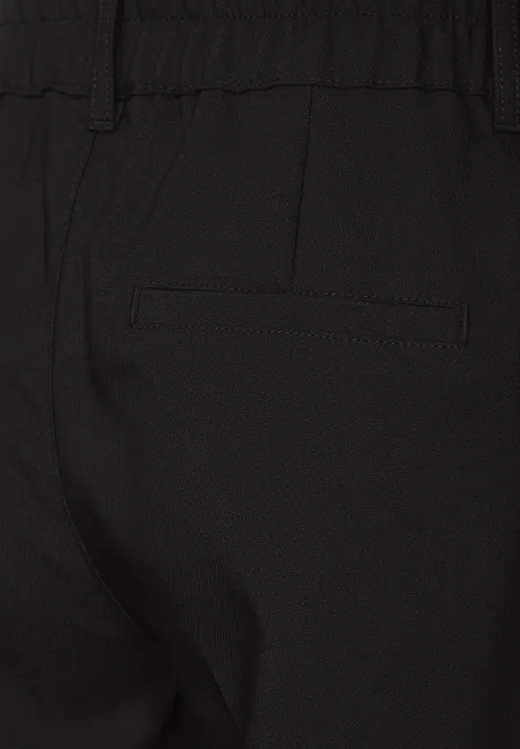 Loose Fit Twill Hose - Black