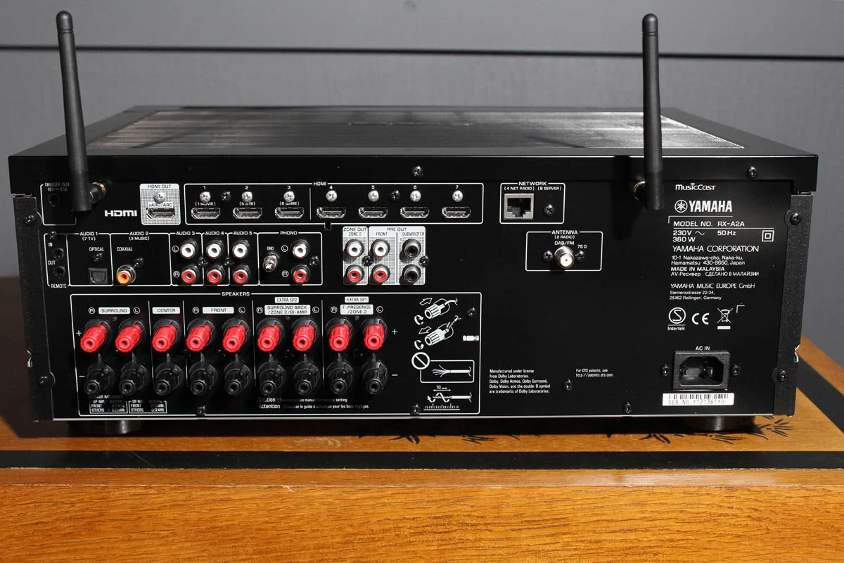 Yamaha Aventage RX-A2A Amplis home-cinéma
