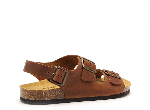 Plakton nu pieds homme baku marron