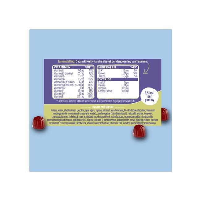 Dagravit Gummies Multivitaminen 60ST