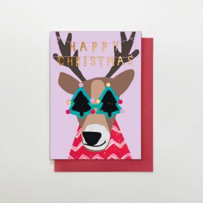 Happy Christmas Stag Sunglasses