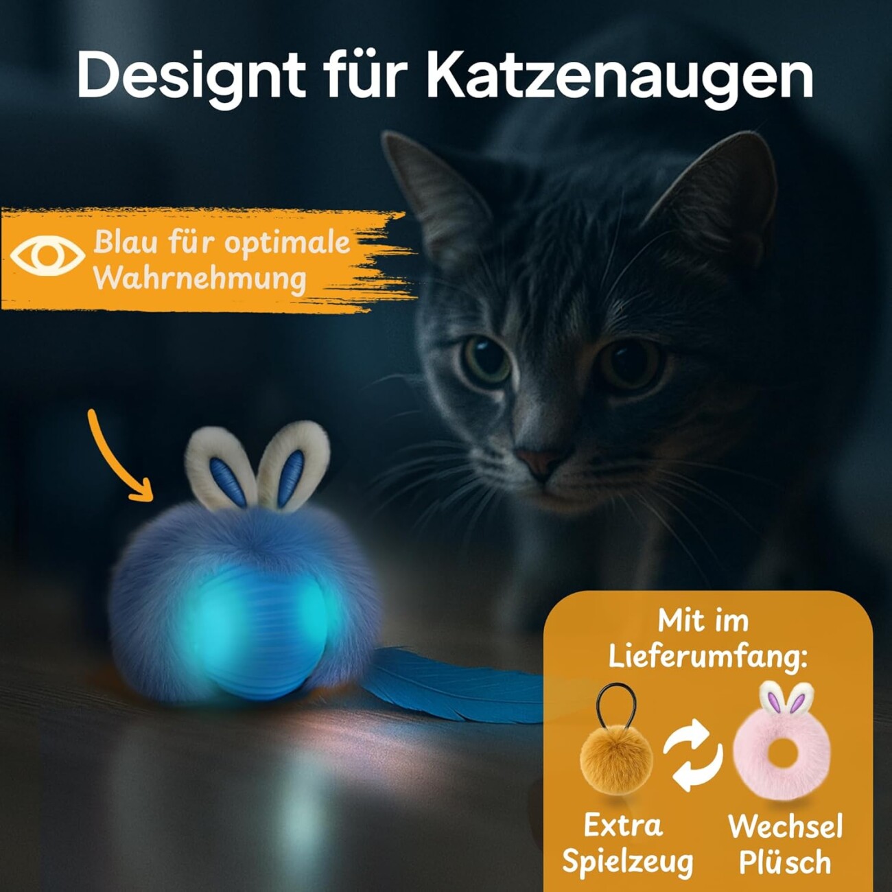 Tierhood Turboball Katzenspielzeug