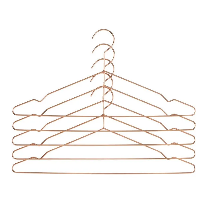 Hay Cintres 5 hang - Set de 5 | Cuivre