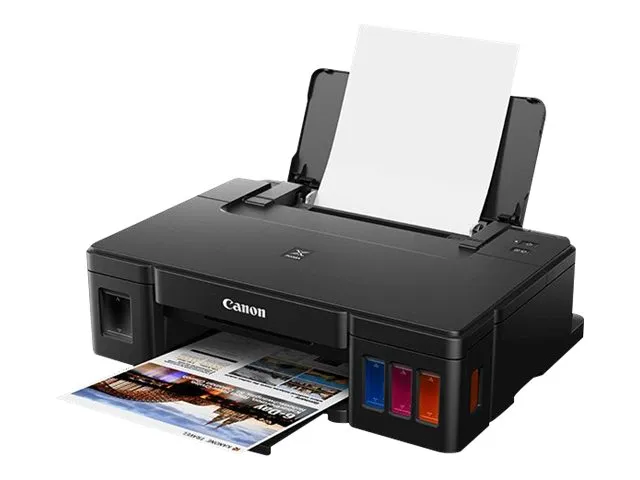Canon PIXMA G1501 - Printer - farve - blækprinter - A4/Legal - op til 8.8 ipm (mono) / op til 5 ipm (farve) - kapacitet: 100 ark - USB 2.0