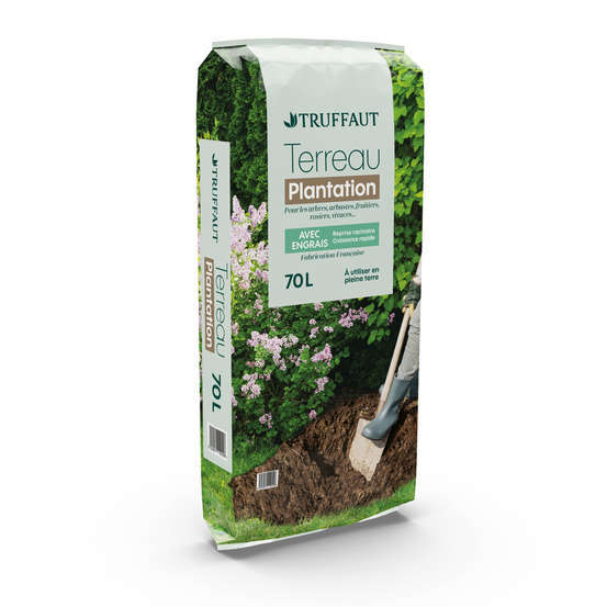Terreau pour plantation en pleine terre - sac de 70 litres