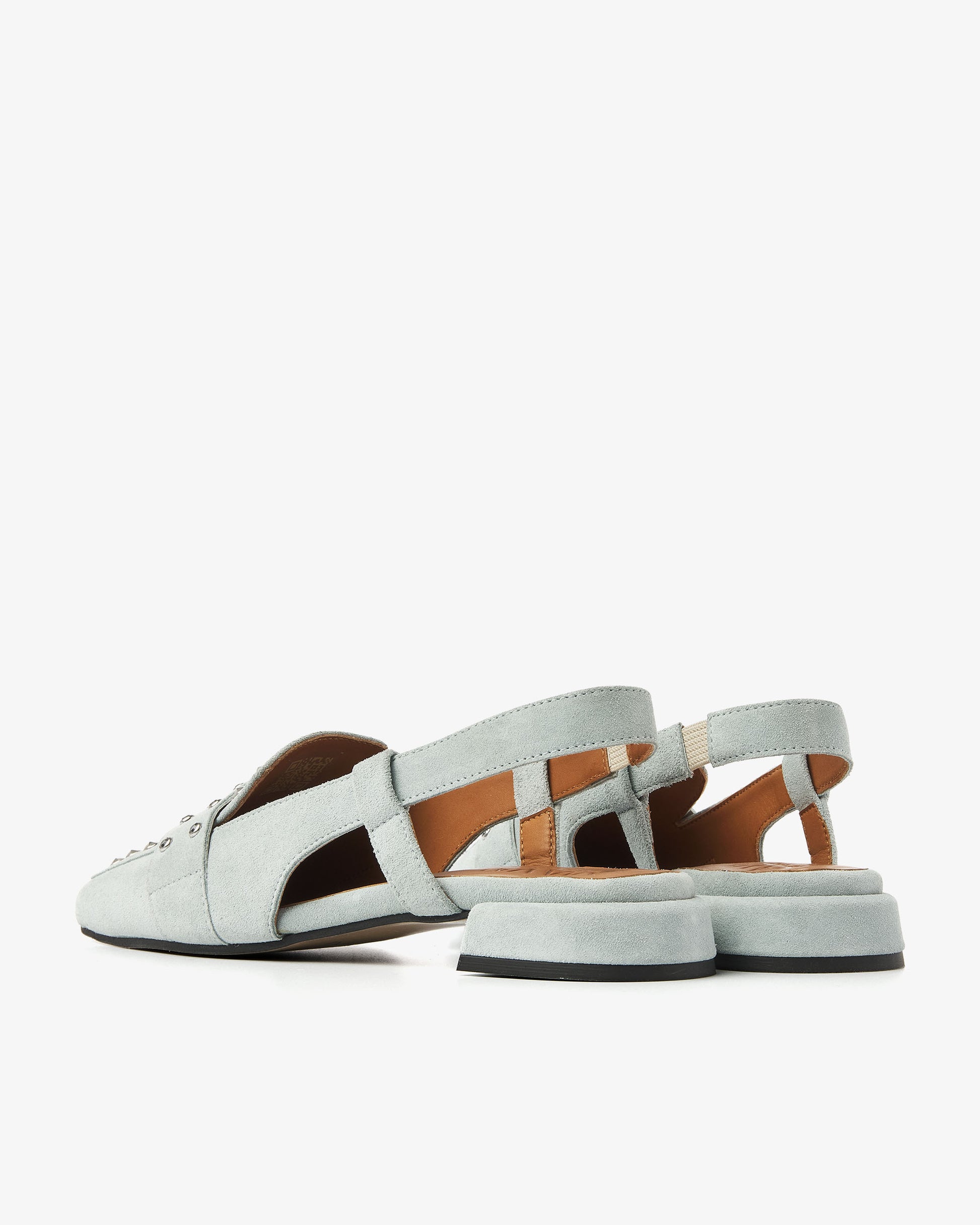 VIA VAI blauwe slingbacks Julie Damian