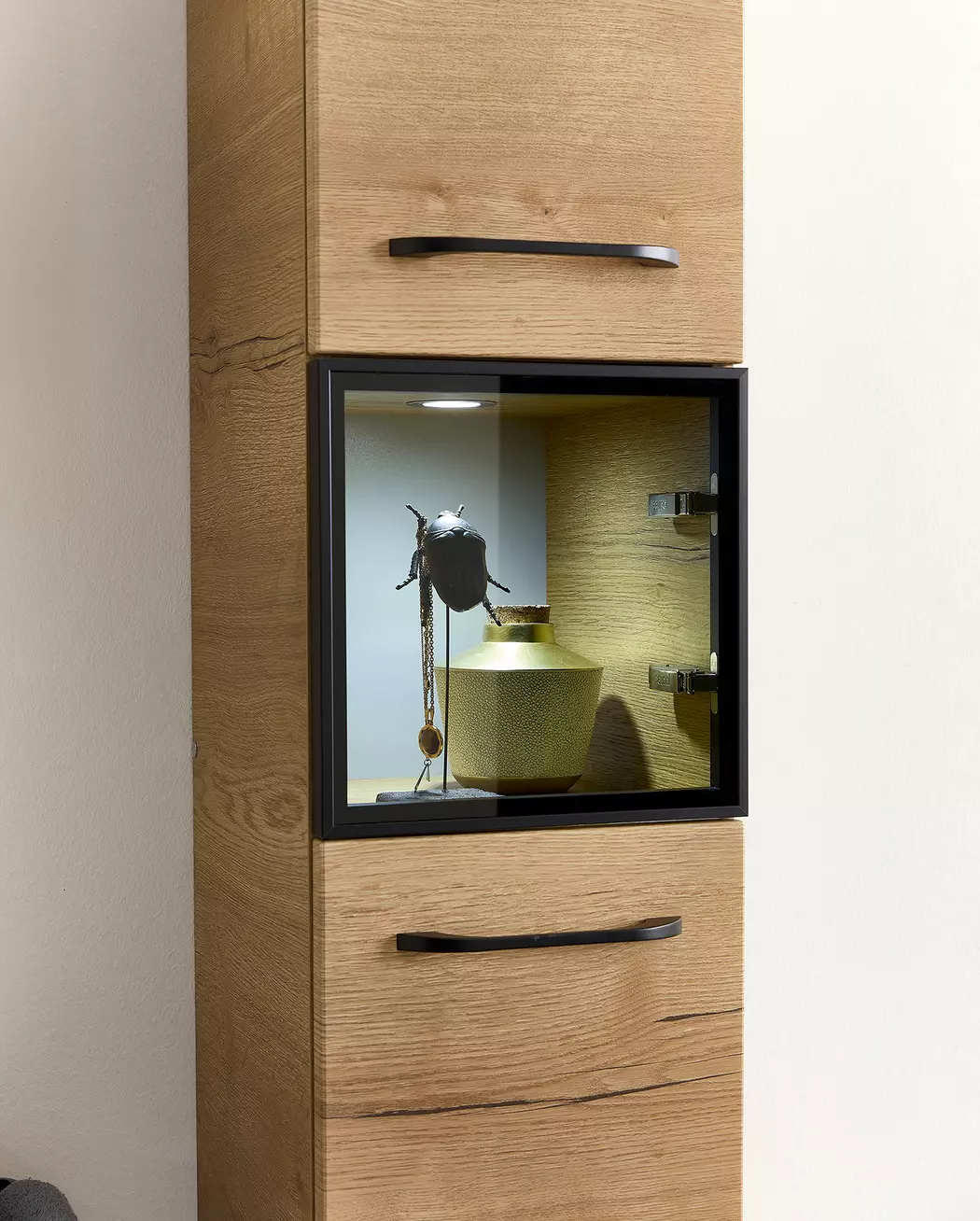 Vitrinen-Hochschrank PE 7045