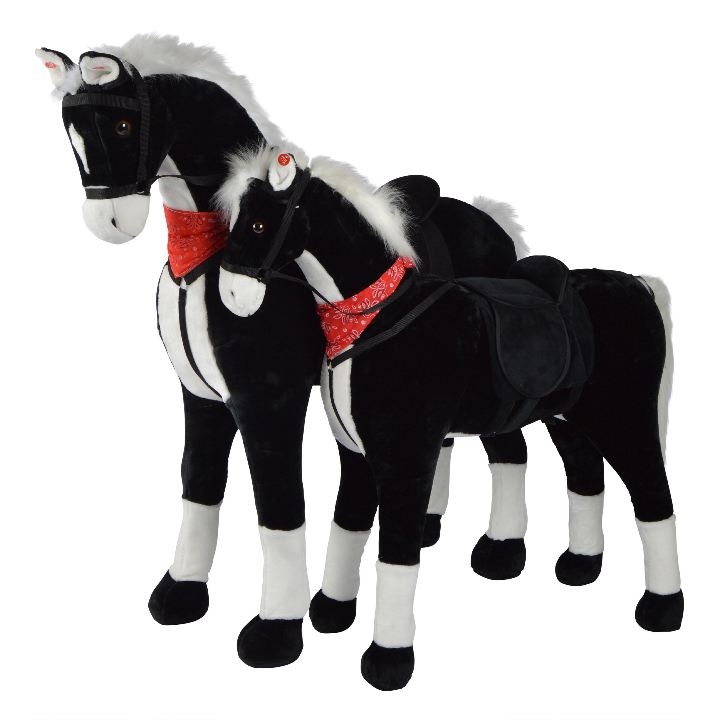 Pink Papaya Stehpferd für Kinder zum Reiten Amadeus 105 cm