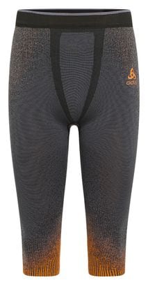 Collant 3/4 Odlo Blackcomb Gris/Orange