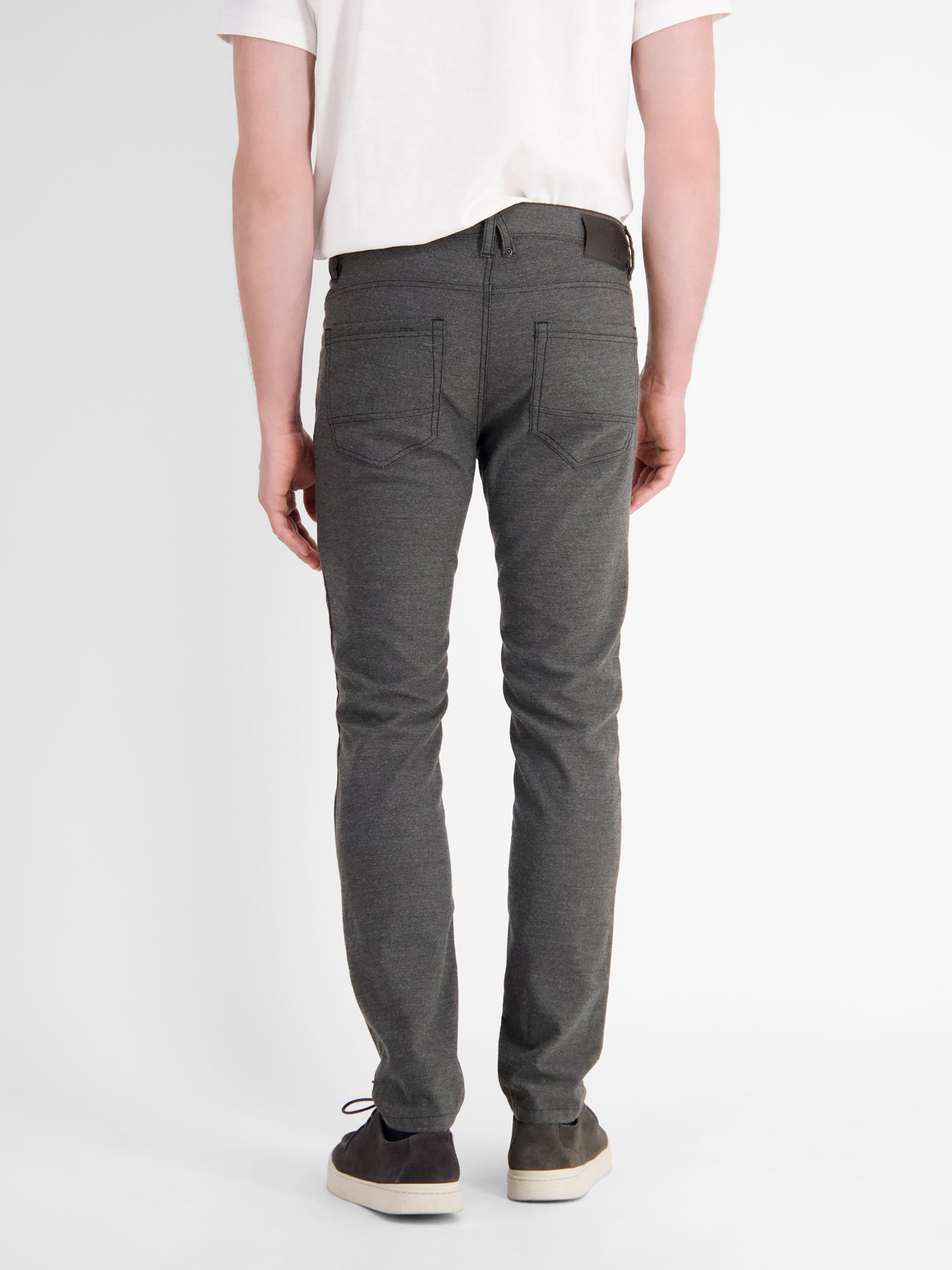 Herren Hose CONLIN in Wolloptik, SLIM FIT
