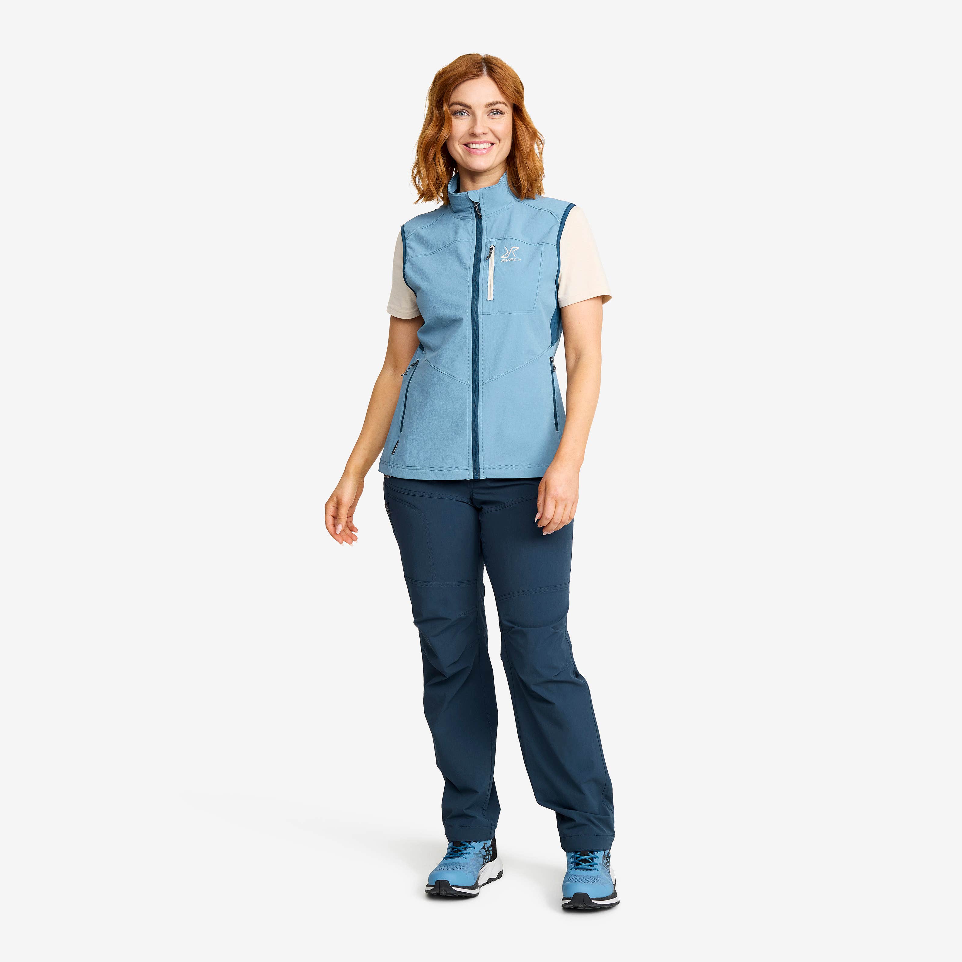 Venue Light Softshell Vest  Dame Captain's Blue/Moonlit Ocean