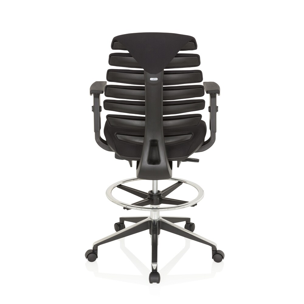 Counterstuhl ERGO LINE II WORK Stoff mit Armlehnen (höhenverstellbar) hjh OFFICE