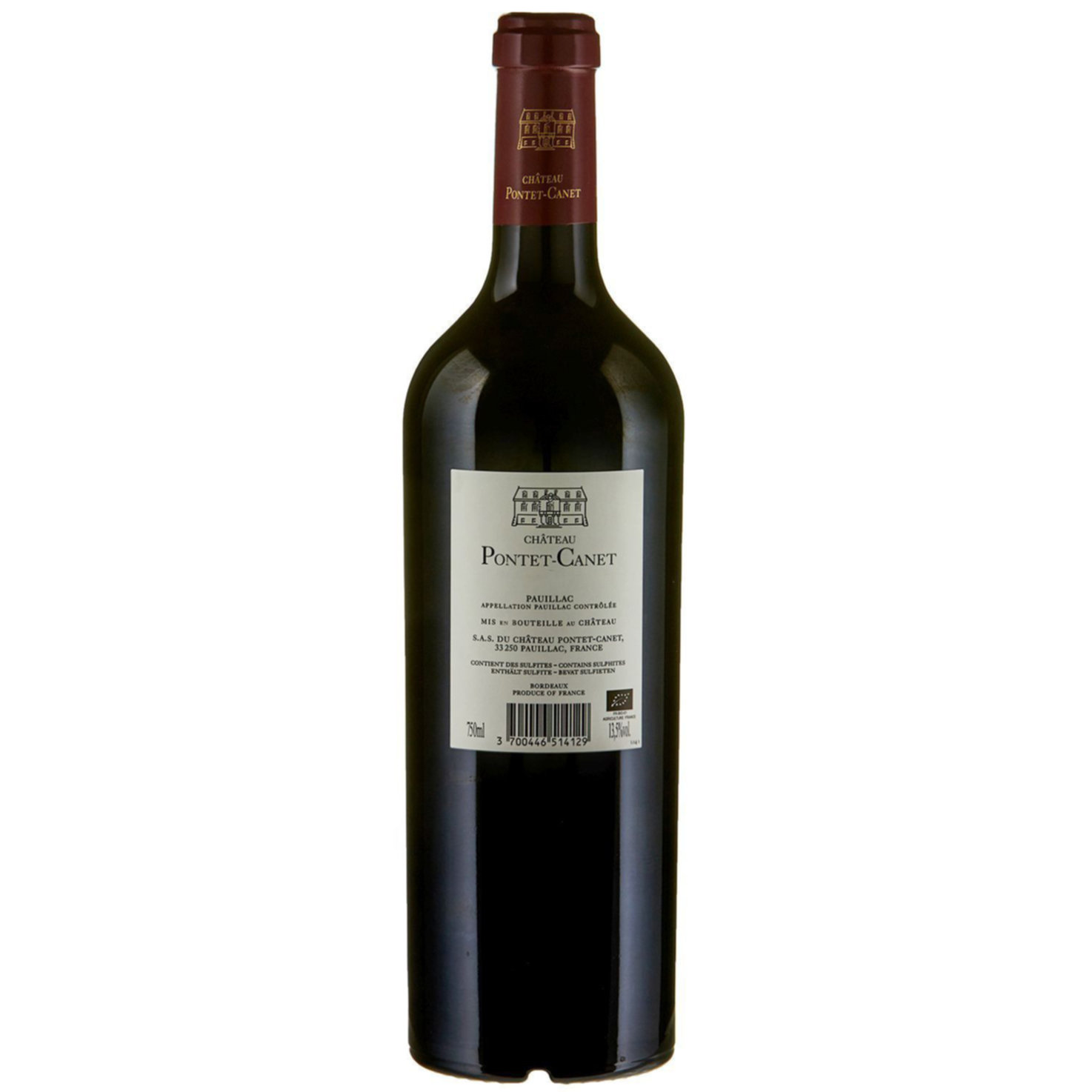 Château Pontet-Canet 5ème Cru Classé Pauillac AOC -75cl