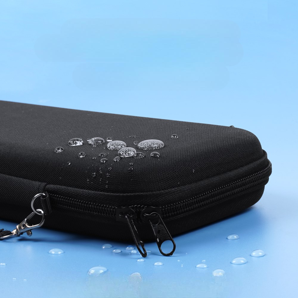 Nintendo Switch 2 Reise Box Schutztasche Hartschale mit Handschlaufe - Schwarz