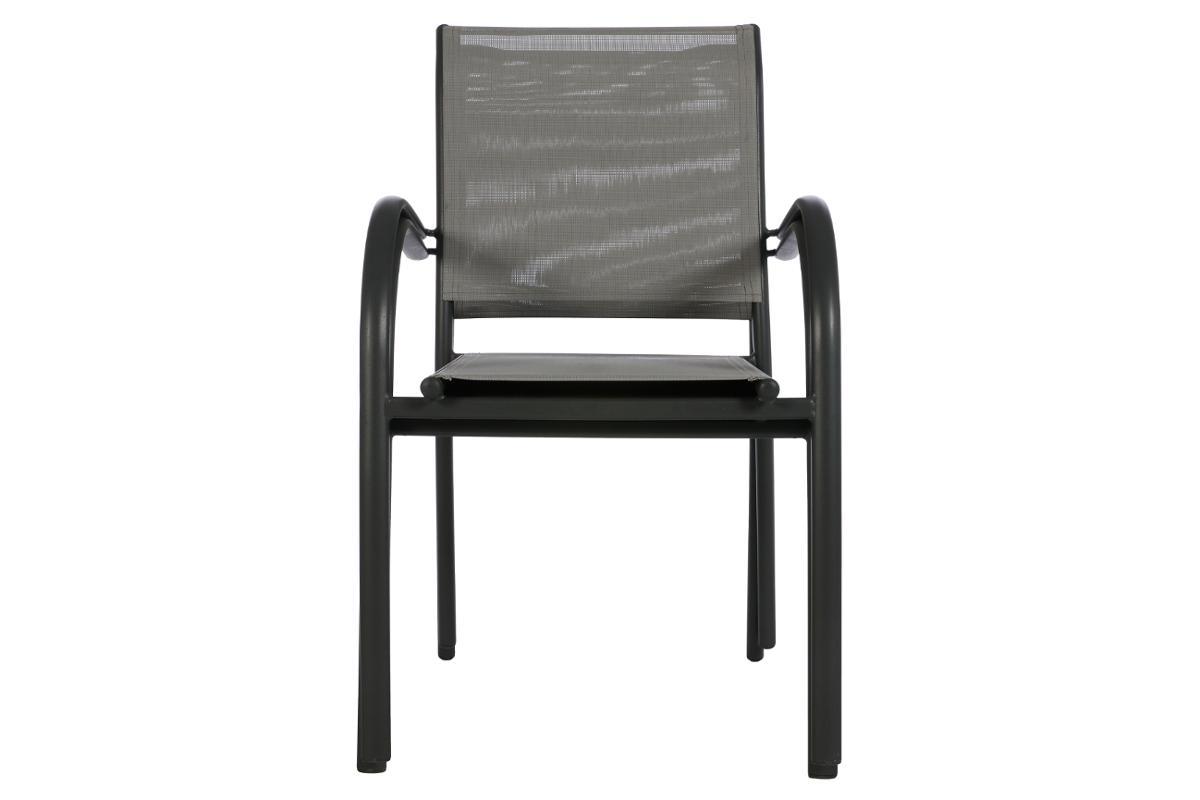 FAUTEUIL PIAZZA GALET GRAPHITE