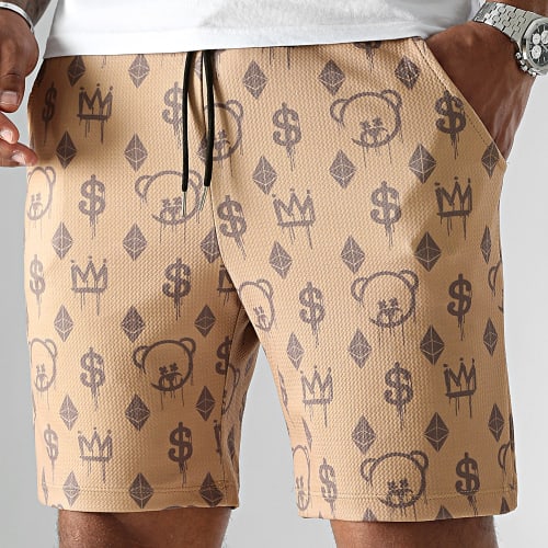 Short Jogging Lifestyle Maison De Couture 0057 Beige