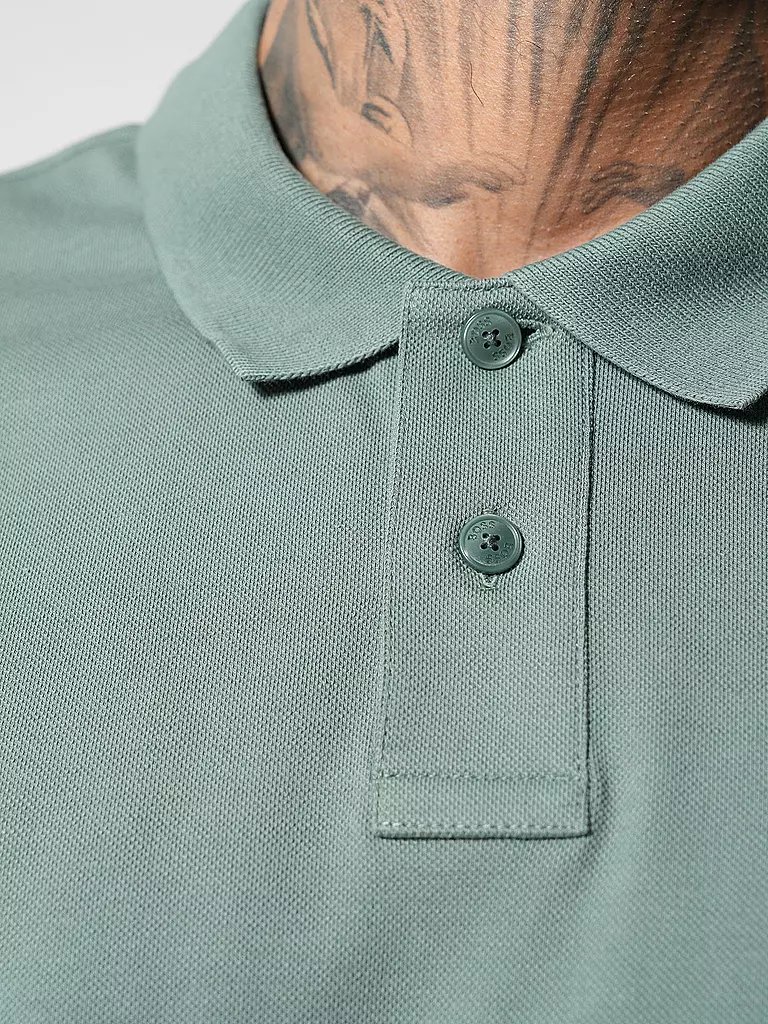 BOSS Poloshirt Slim Fit PASSENGER grün