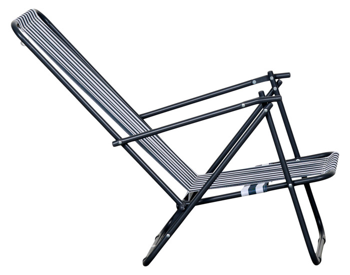 Strandstol Brasse i metal og polyester - Sunlife