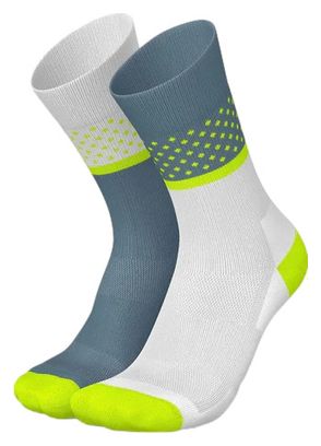 Chaussettes Incylence Renewed 97 Evolution Gris/Jaune