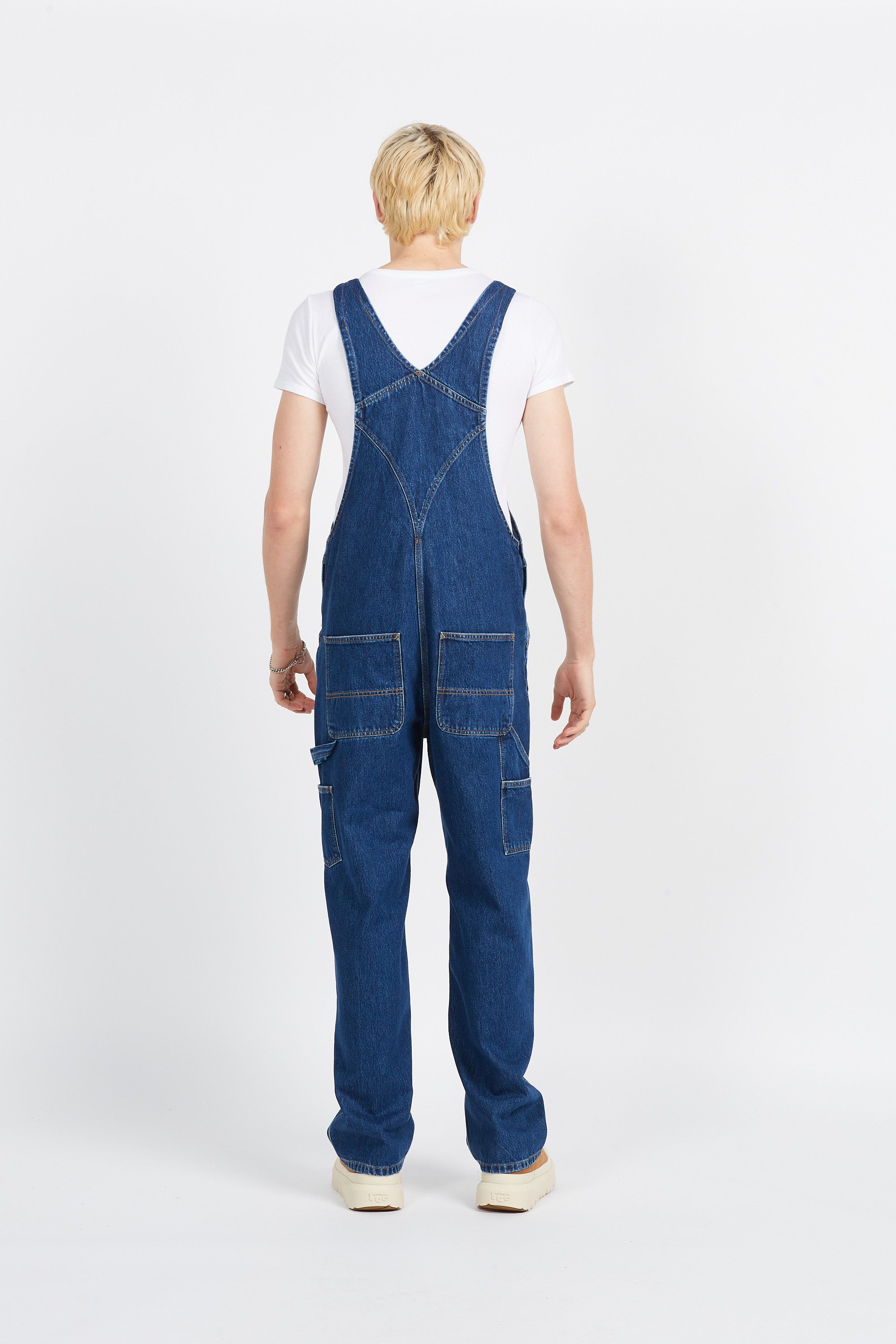 CARHARTT WIP Salopette  Double Knee Bib Overall Bleu