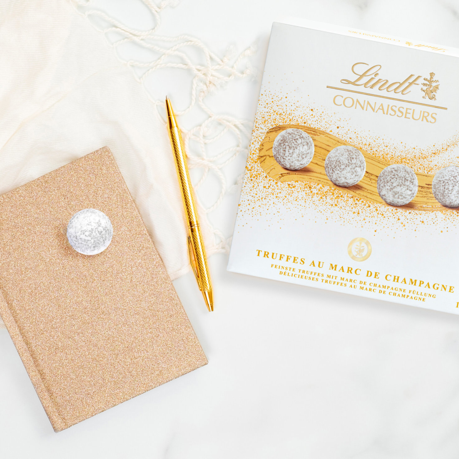Lindt Connaisseurs Truffes Marc de Champagne