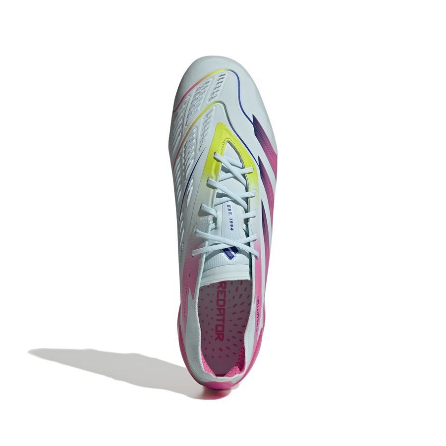 adidas Predator Elite FG Stellar Icon - Almost Blue/Lucid Pink/Jaune