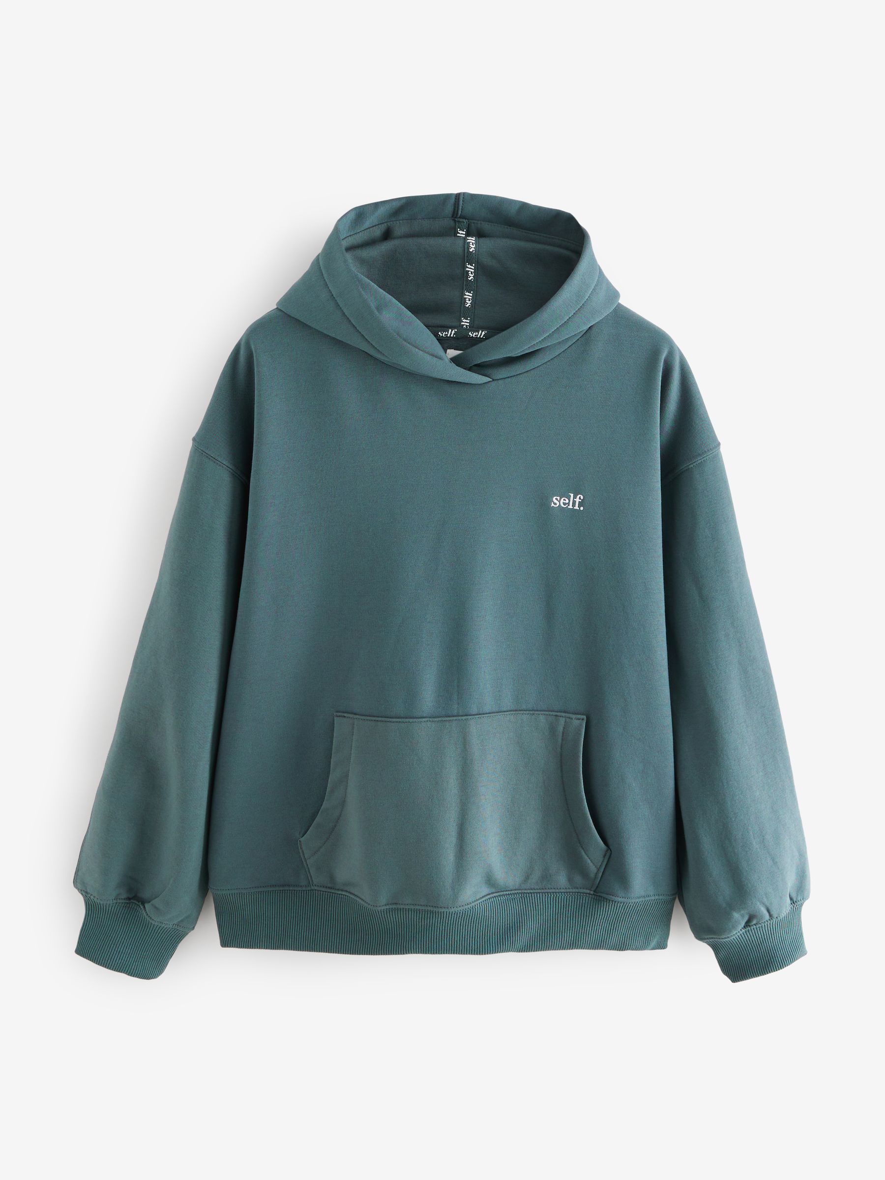 Blauwgroen - Self. hoody