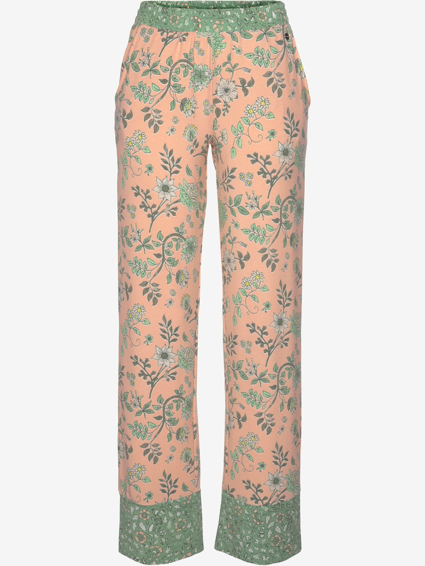 Pantalon de nuit pantalon de pyjama fantaisie avec imprimé floral