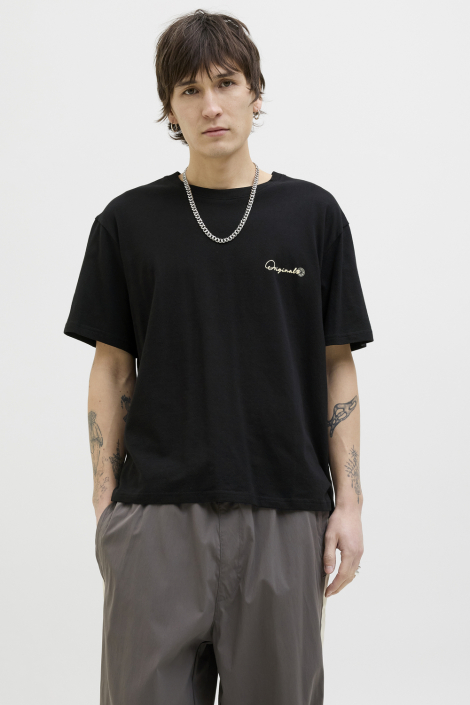 Jack & Jones zwarte heren t-shirt