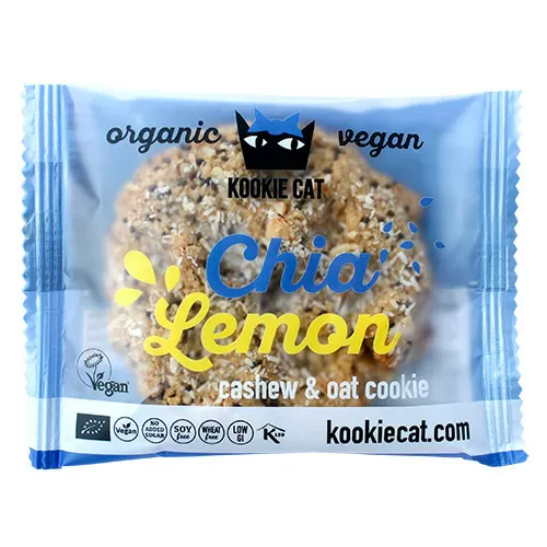 Kookie Cat Chia Lemon Ø - 50 g
