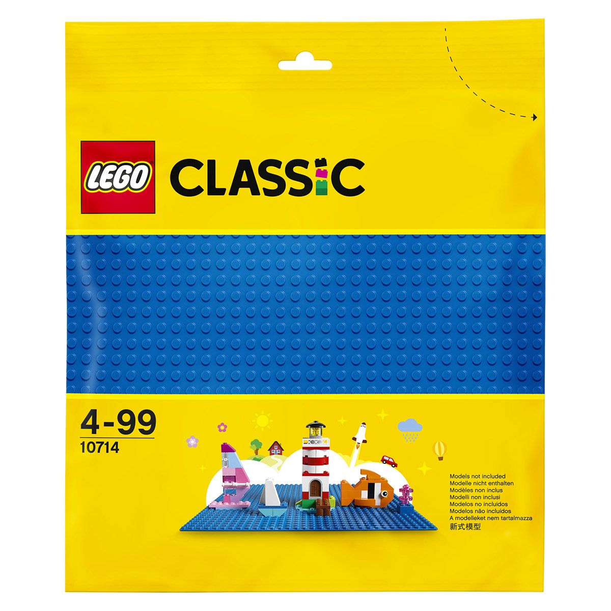 La plaque de base bleue LEGO Classic 10714
