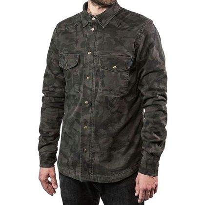 Surchemise John Doe MOTOSHIRT CAMOUFLAGE - Vert