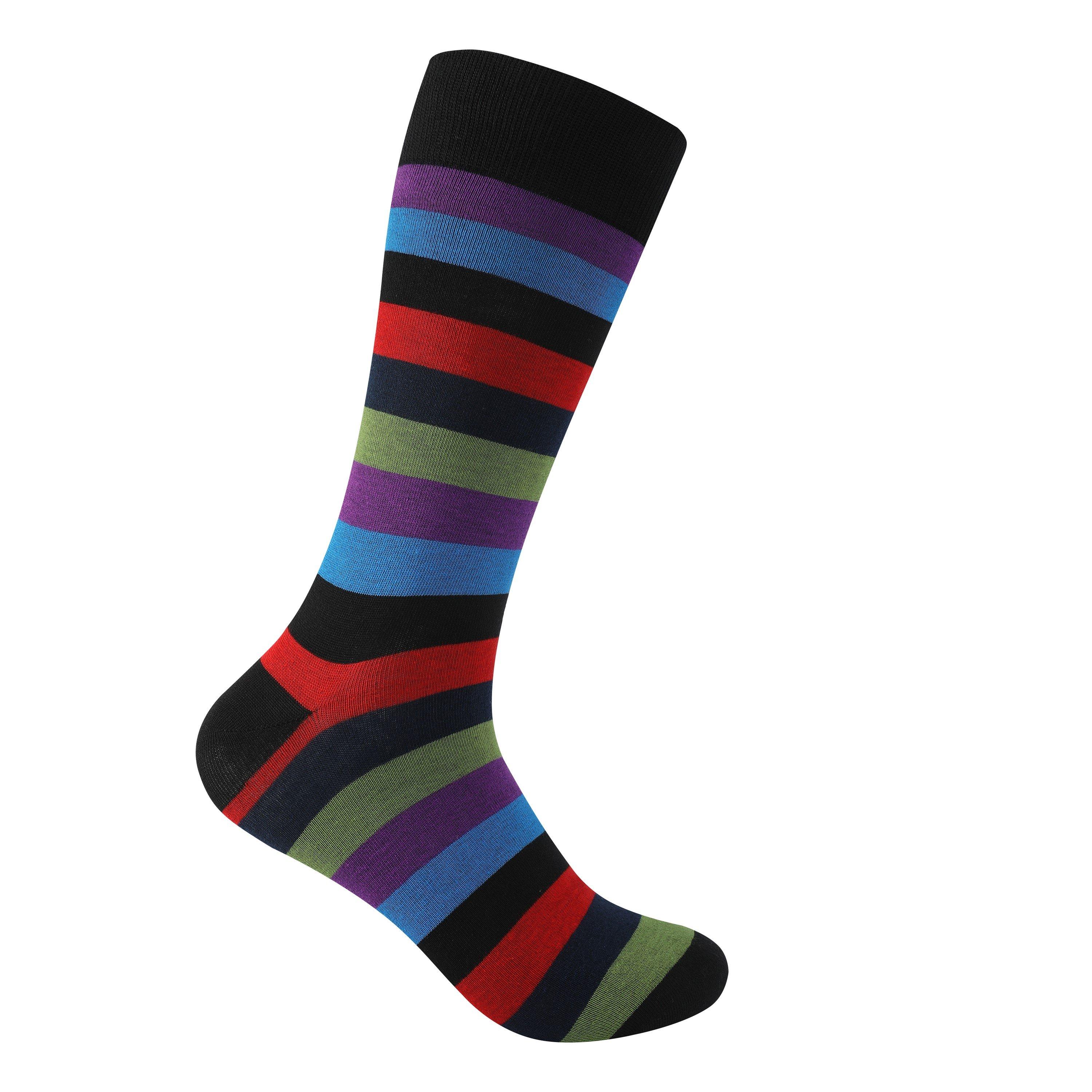 Firetrap 3pk Strip Sock Mens