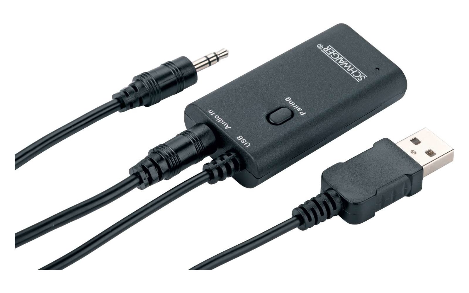 Schwaiger Bluetooth Stereo Adapter schwarz