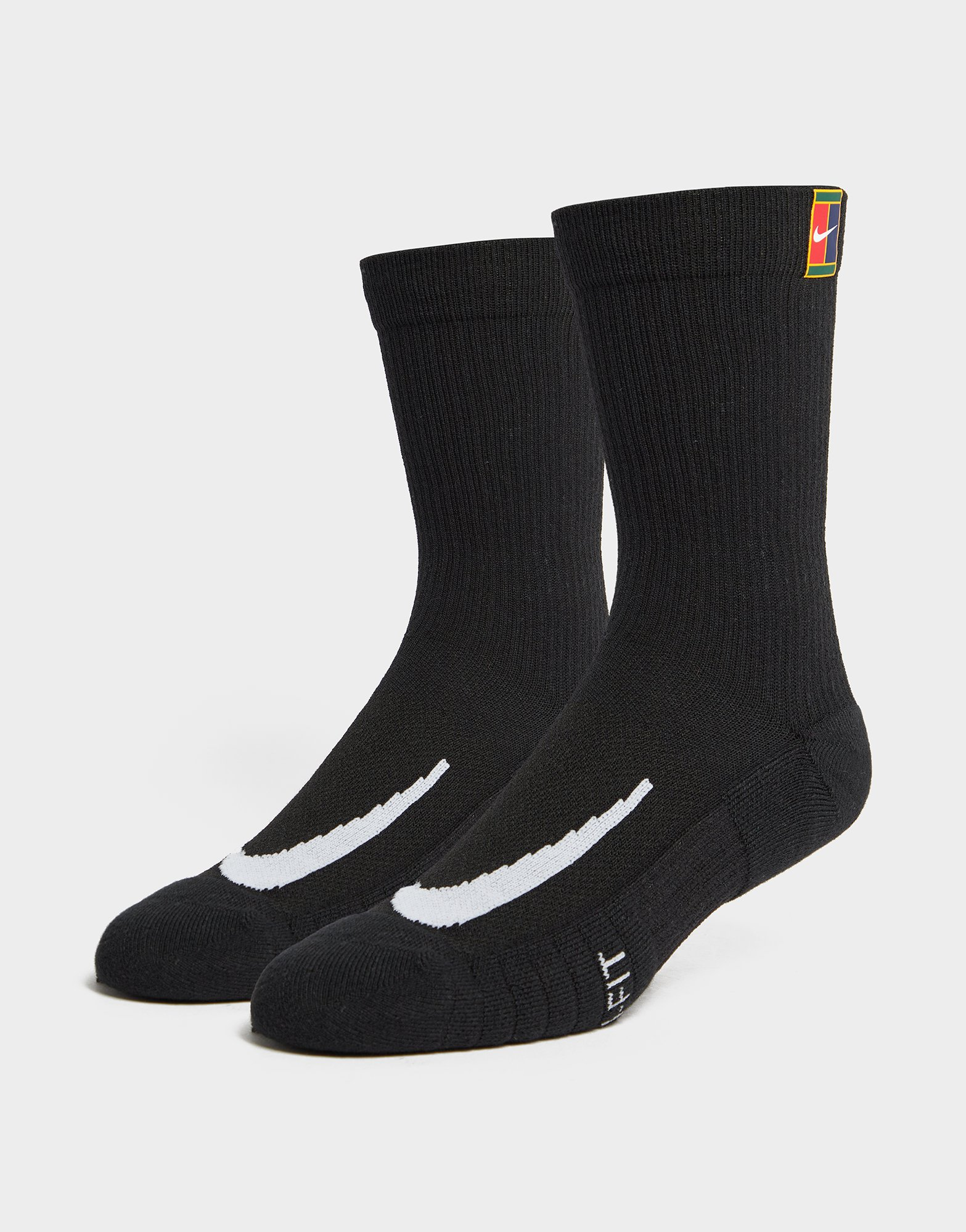 Nike Lot de 2 Paires de Chaussettes Crew Court Heritage Homme