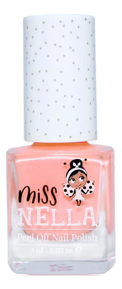 Miss Nella Peach Slushie Neglelak - 4 ml.
