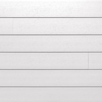 Dumaclin PVC gevelbekleding 18,5x240 cm wit 2.66m²