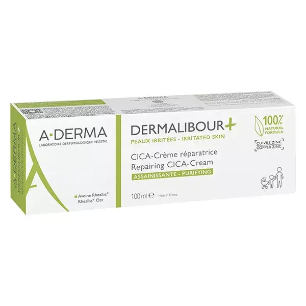 A-Derma Dermalibour+ Creme Reparador e Purificante Cica 100ml