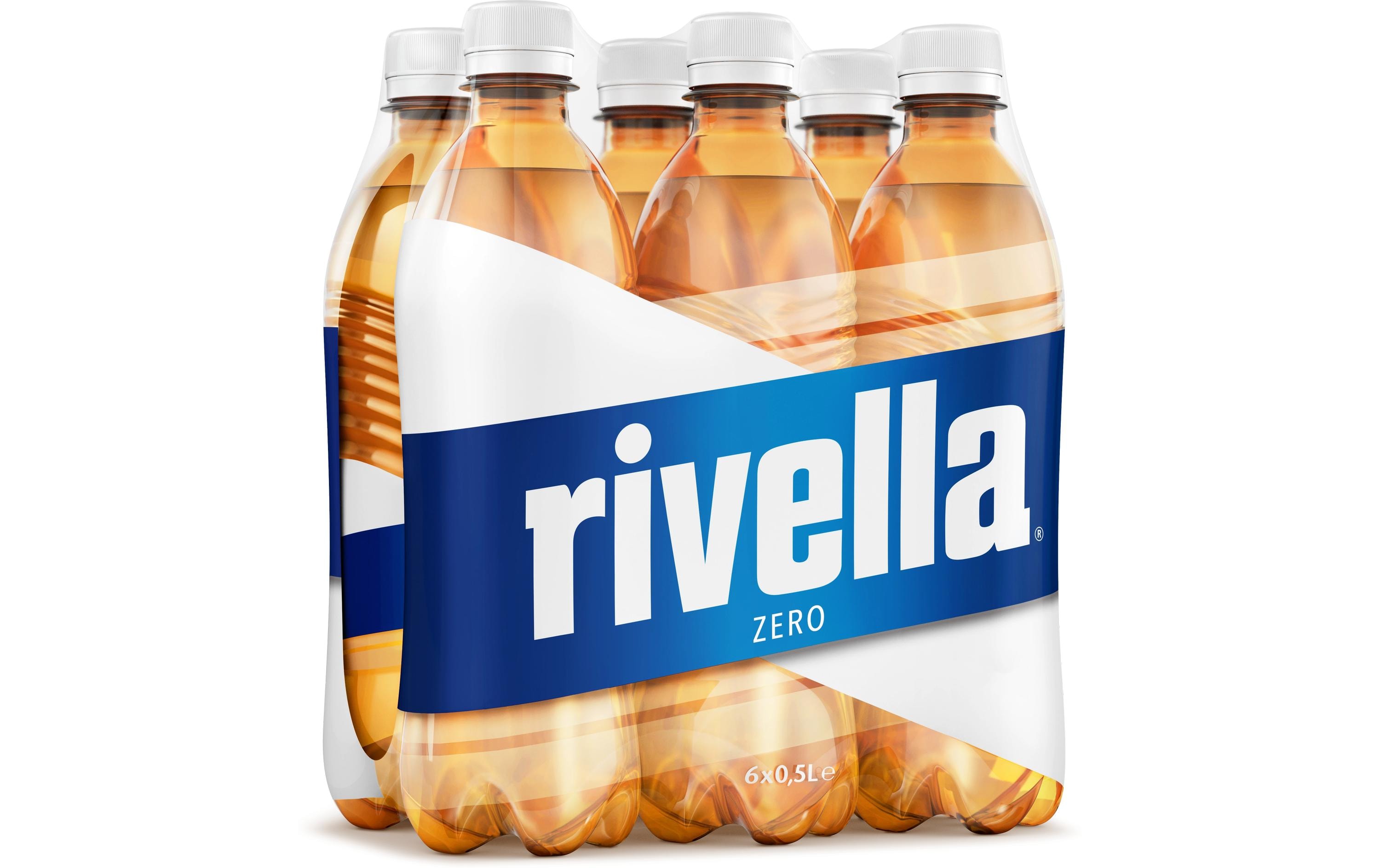 Soft-Drinks Rivella Blau 6 x 0.5 lErfrischendes und kalorienarmes Getränk mit Süssungsmitteln