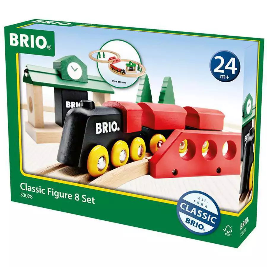 Brio BRIO Bahn Acht Set - Classic Line bunt