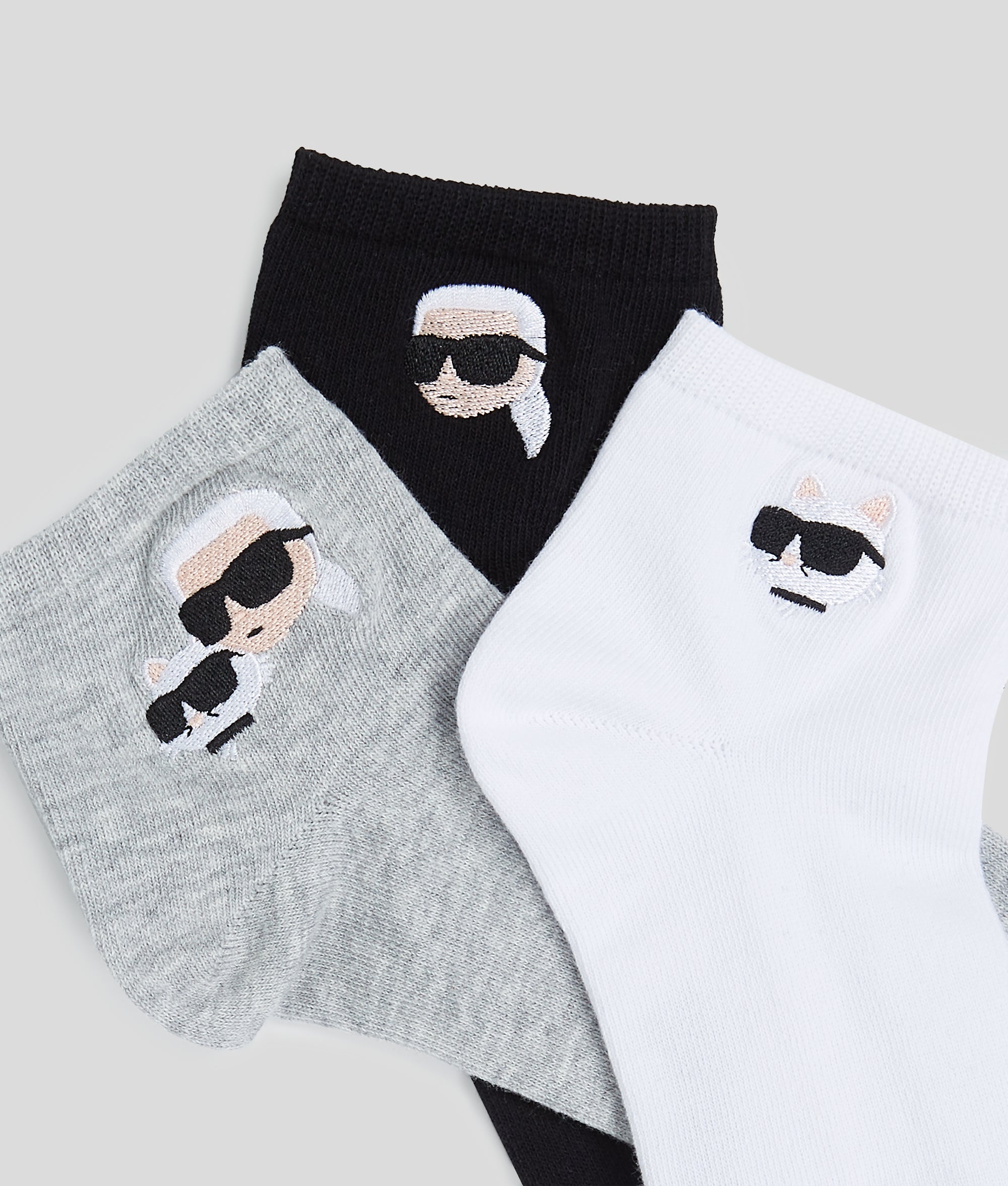 Ikon korte sokken - 3-pack