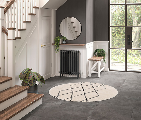 Indoorteppich »NOMAD Rhombus Line«, Ø ca. 160 cm
