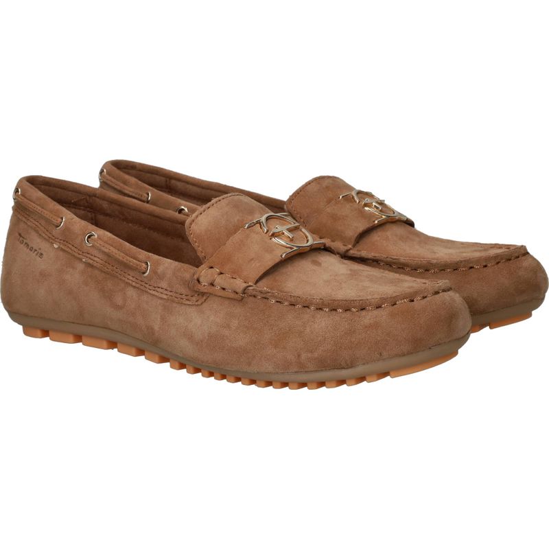 Tamaris Instappers Cognac Dames