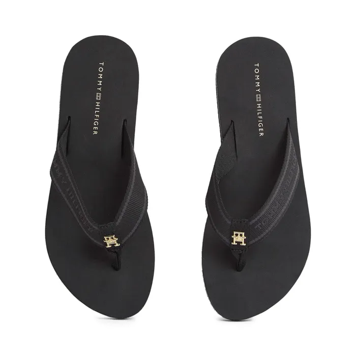 Tommy Hilfiger Webbing Pool Logo Teenslippers Dames